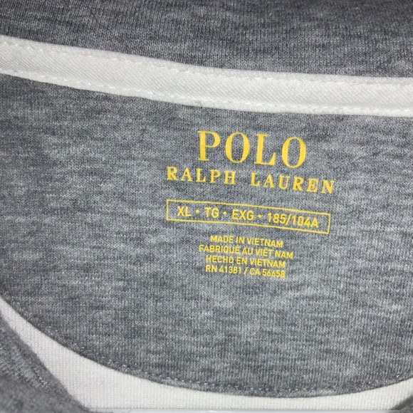 Polo Ralph Lauren Long sleeve half zip pullover Sz XL cotton blend pony logo - Picture 5 of 8